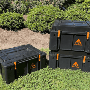 Ammo Boxes - Black - High Lid