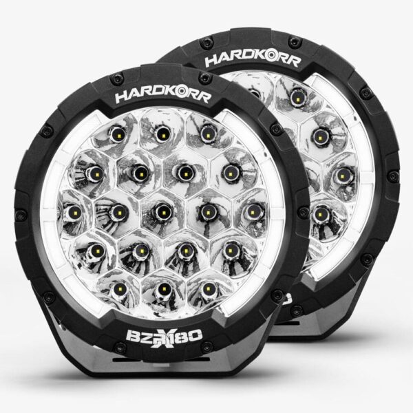 Hardkorr BZR-X Series LED Driving Lights - 7"