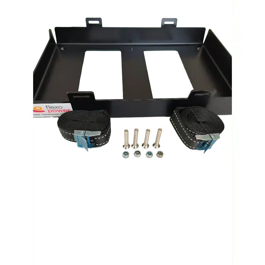 Aluminum Mounting Bracket For Lithium1800 By Flexopower – Wolf Customs | 4x4 Accessories and Fitment Aluminum Mounting Bracket For Lithium1800 By Flexopower
