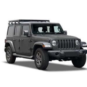 Jeep Wrangler 4xe (2021-Current) Slimline II 1/2 Roof Rack Kit / Tall - by Front Runner
