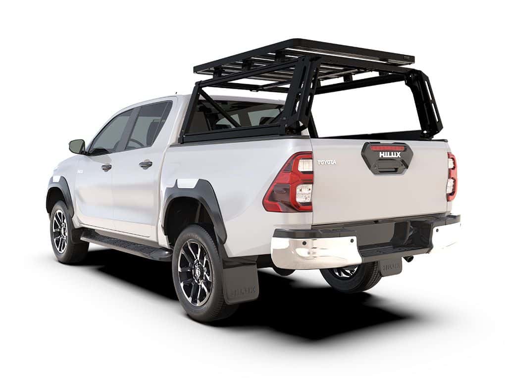 Toyota Hilux Revo Double Cab 2016+ Pro Bed Rack Kit – Wolf Customs | 4x4 Accessories and Fitment TOYOTA HILUX REVO DOUBLE CAB (2016-CURRENT) PRO BED RACK KIT