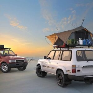 Toyota Land Cruiser 80 Slimline II 1/2 Roof Rack Kit - by Front Runner