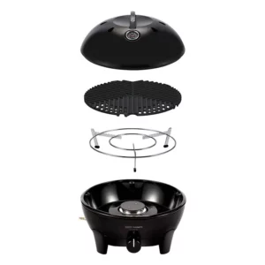 Citi Chef 40/ Black/ Portable 4 Piece/ Gas Barbeque/ Camp Cooker
